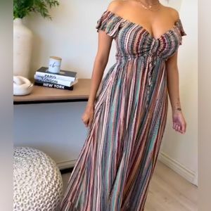 Boho maxi dress